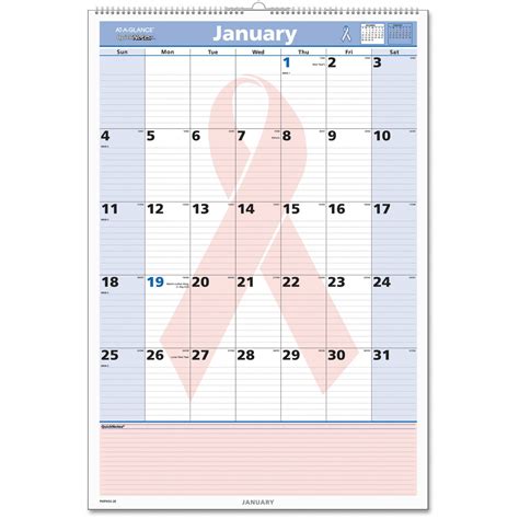 Cancer Good Days Calendar
